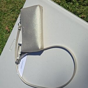 Gold Calvin Klein Crossbody Purse, NWT